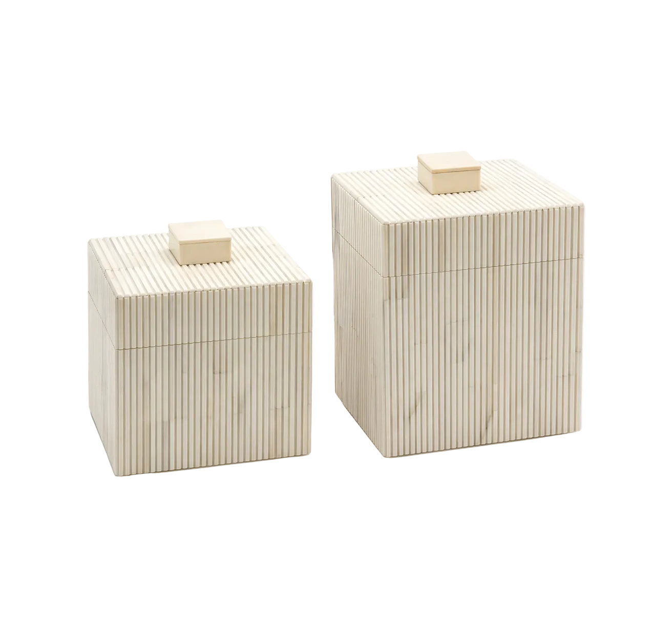 Scatola Quadrata Crema
