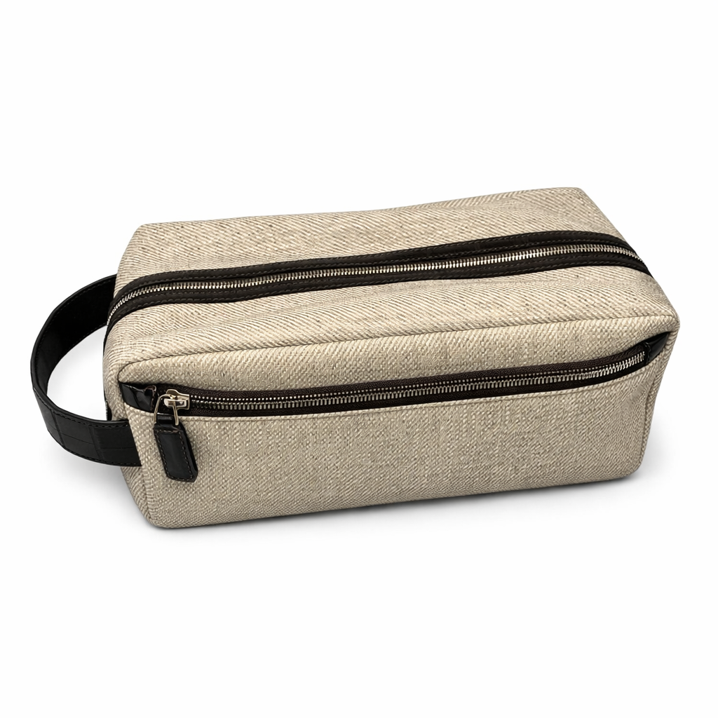 Trousse Canvas & Crocodile