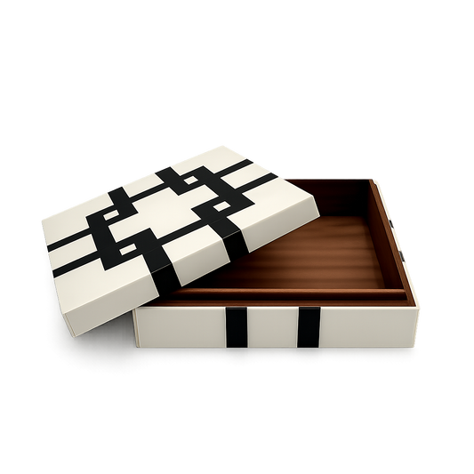 Box Square Chanelo Black/White