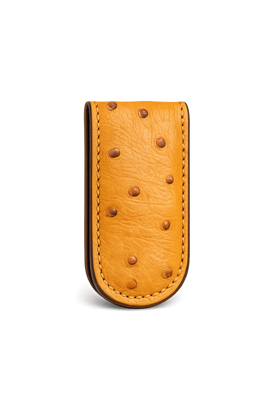 Money Clip in Struzzo