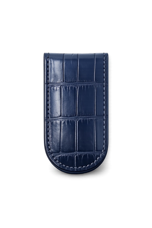 Money Clip in Alligatore