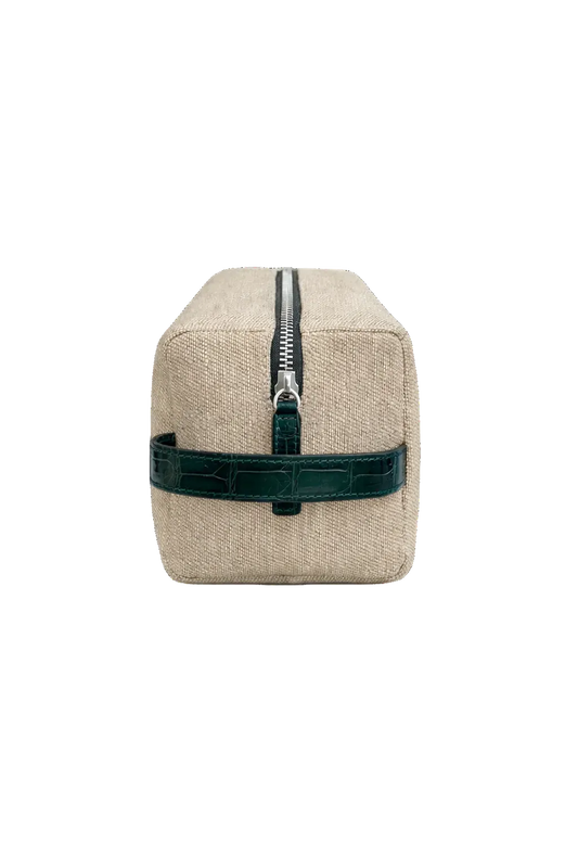 Beauty in Canvas & Manico in Coccodrillo