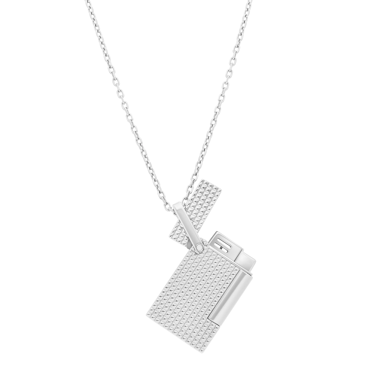 Accendino Testa di Diamante Silver
