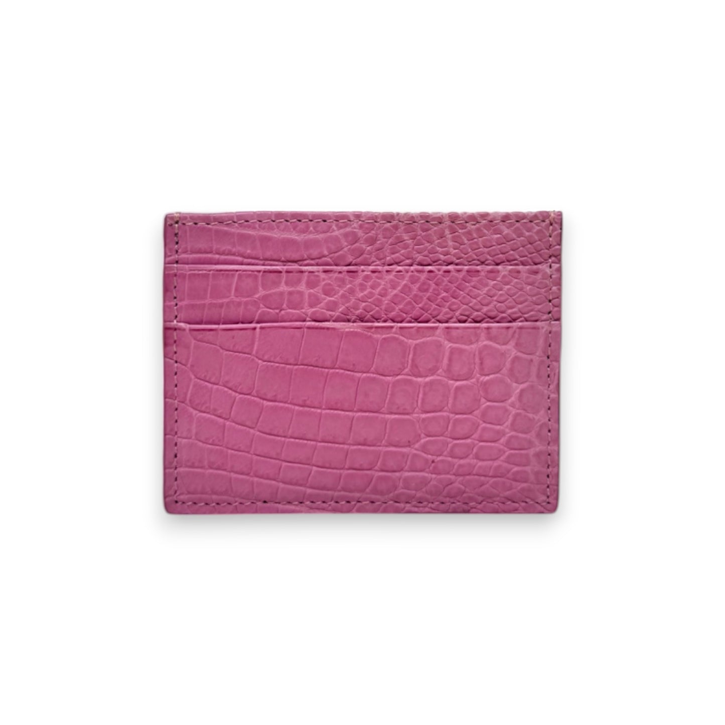 Small Credit Card Holder in Alligator