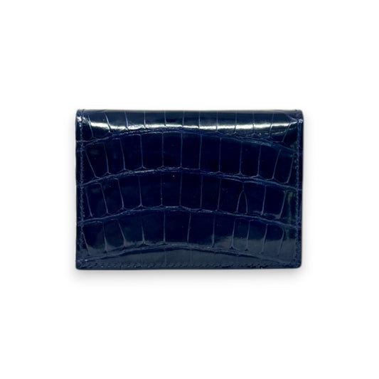 Pocket Credit Card Holder | Shiny Alligator