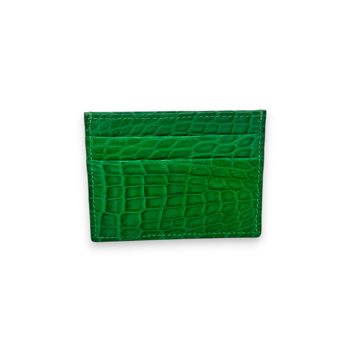 Small Credit Card Holder in Alligator