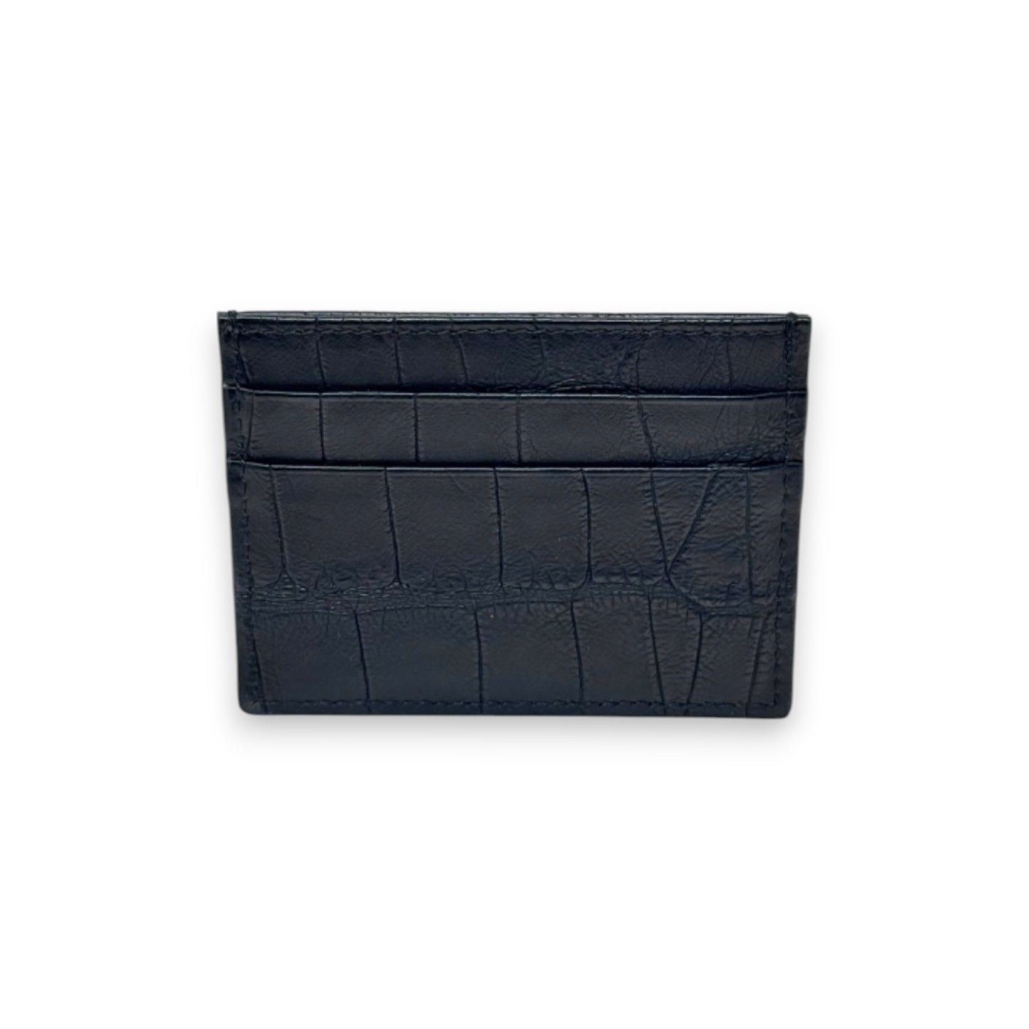 Small Credit Card Holder in Alligator