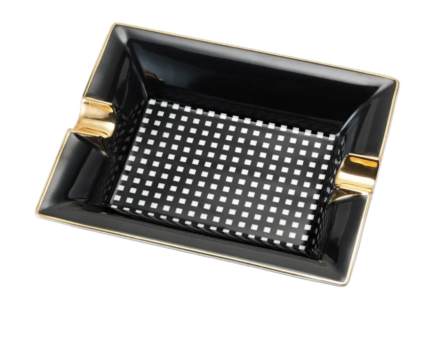 Posacenere Black Checkers