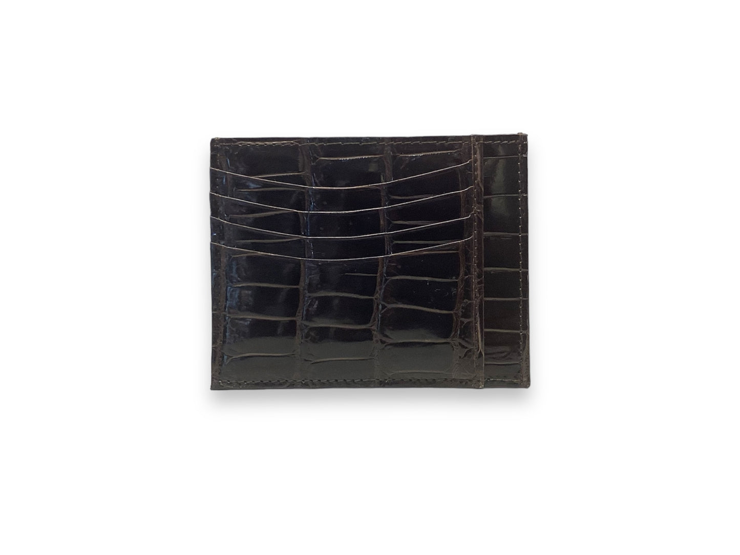 Credit Card Holder | Shiny Alligator