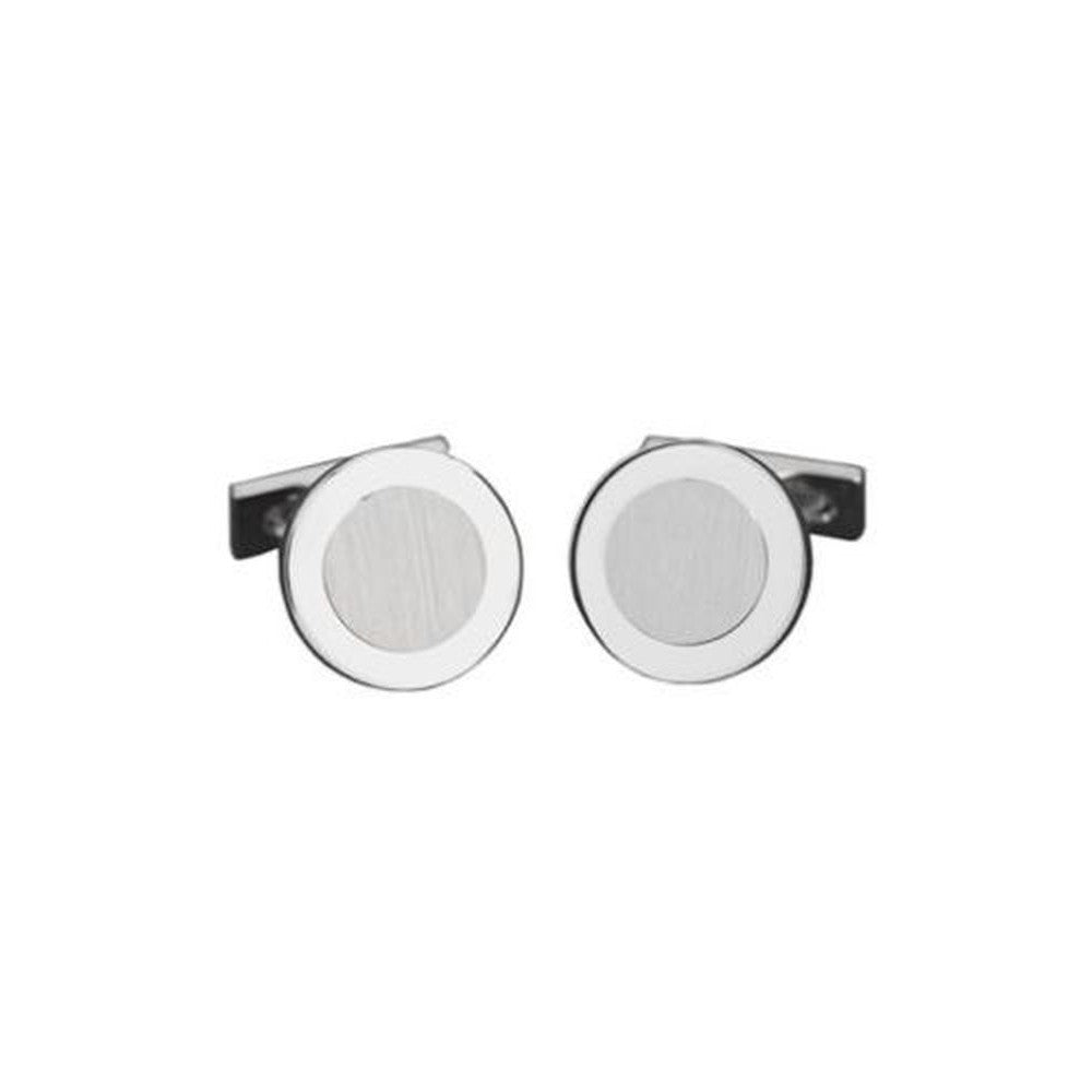 Cufflinks - Round Palladium