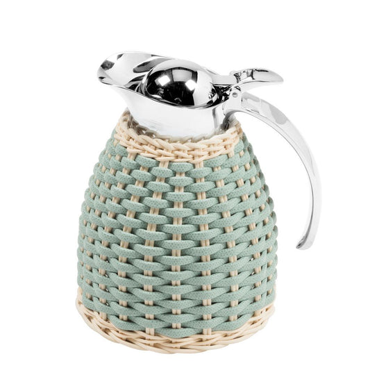 Monceau Carafe Rotin &amp; Cuir