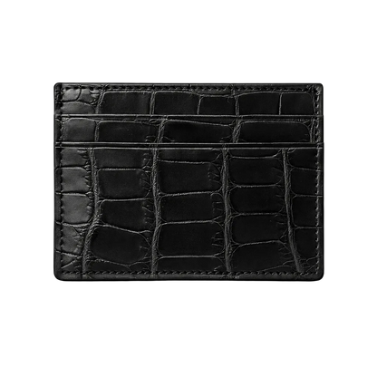 Porta carte piccolo in Alligatore