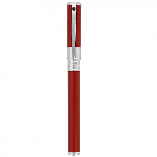 Stylo plume D-Initial rouge et or