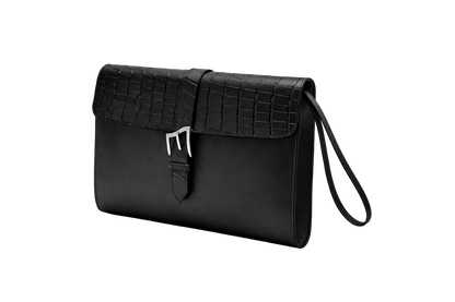 Porta Documenti in Pelle & Coccodrillo