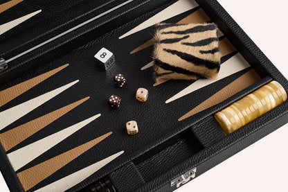 Backgammon Safari Nero