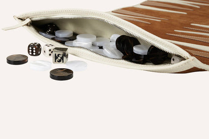 Backgammon da Viaggio Cognac