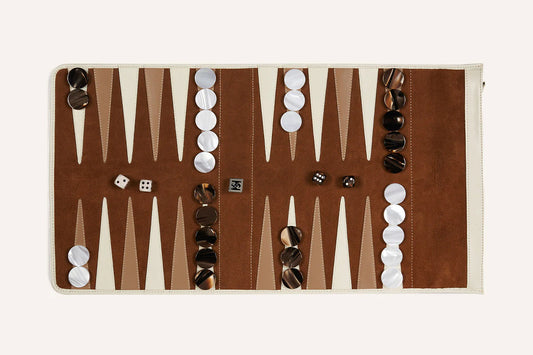 Backgammon da Viaggio Cognac