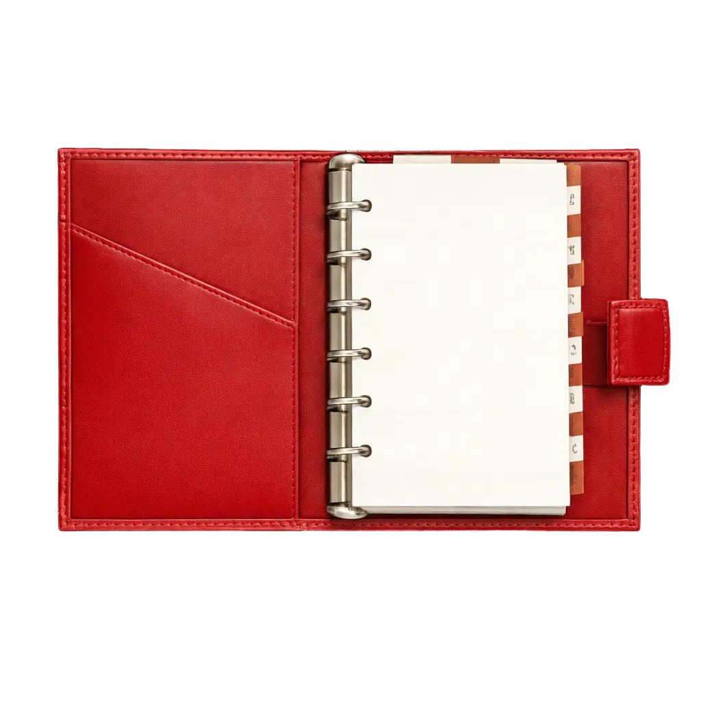 Agenda piccola in Alligatore