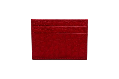 Porta carte piccolo in Alligatore