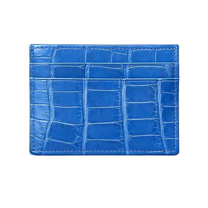 Porta carte piccolo in Alligatore