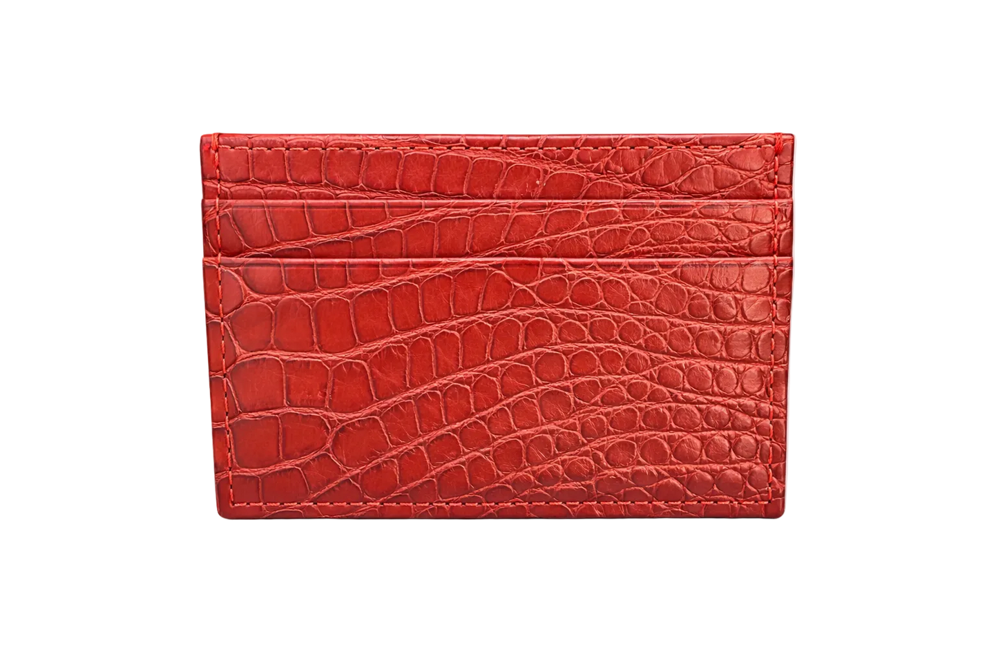 Porta carte piccolo in Alligatore