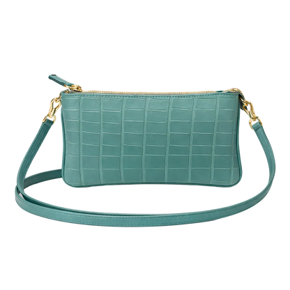 Pochette in Alligatore con Tracolla