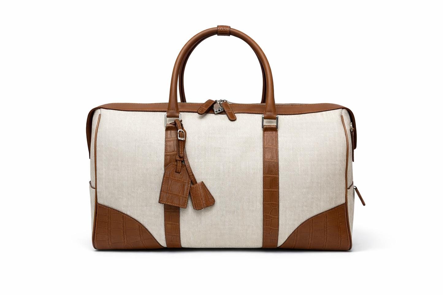 Borsone Canvas & Alligator