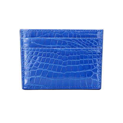 Porta carte Piccolo in Alligatore Lucido