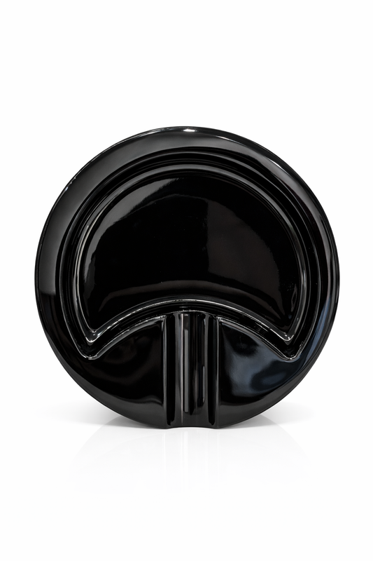 Black Crystal Moon Ashtray