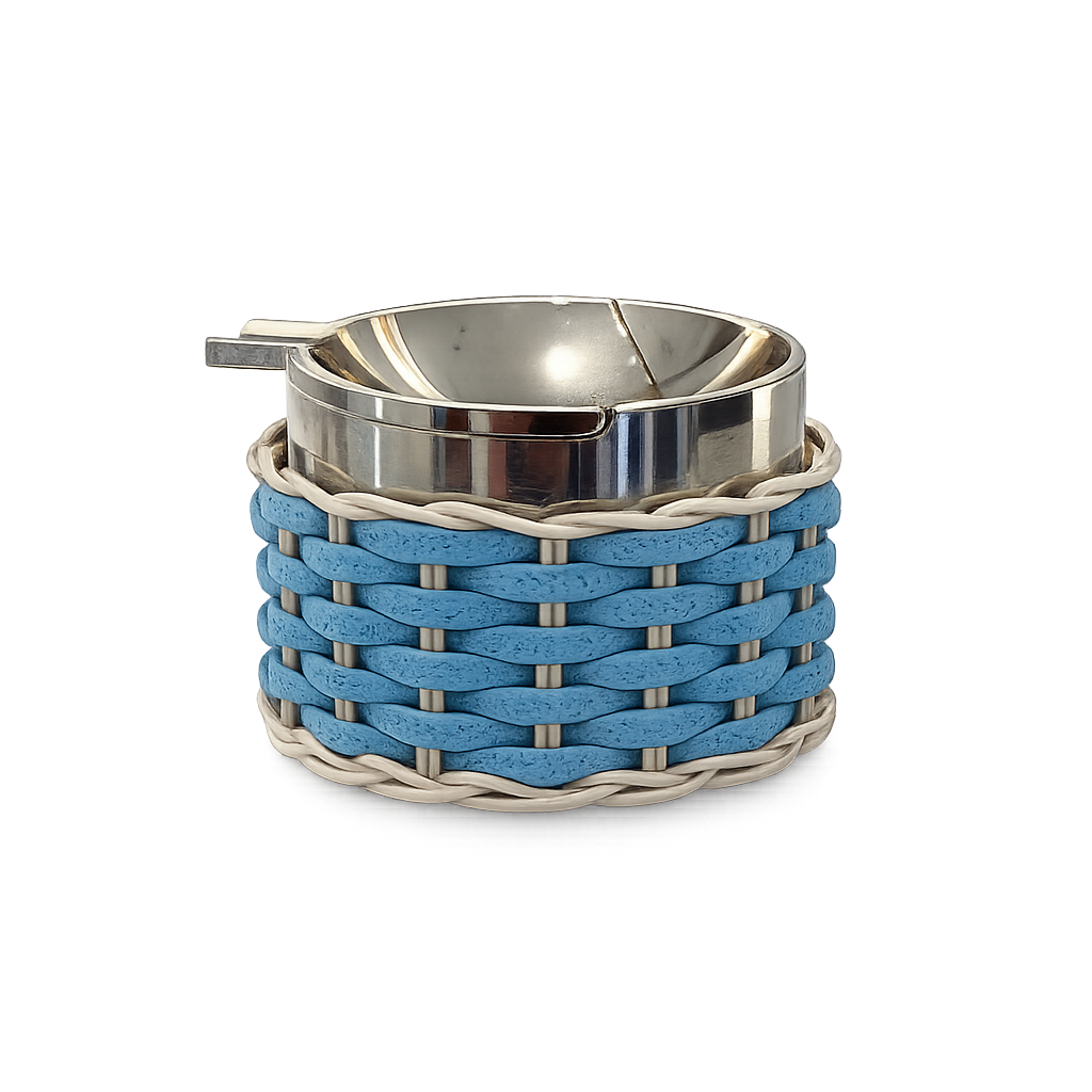 Posacenere Toledo in Rattan