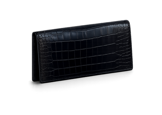 Portafoglio Lungo in Alligatore