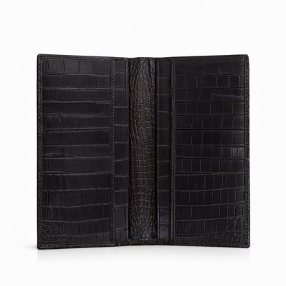 Portafoglio Lungo in Alligatore