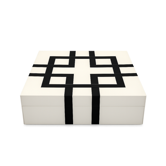 Box Square Chanelo Black/White