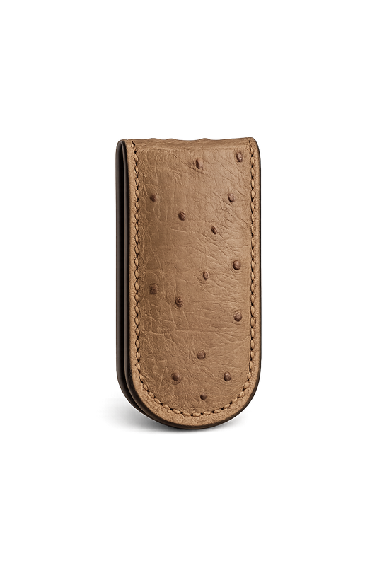 Money Clip in Struzzo