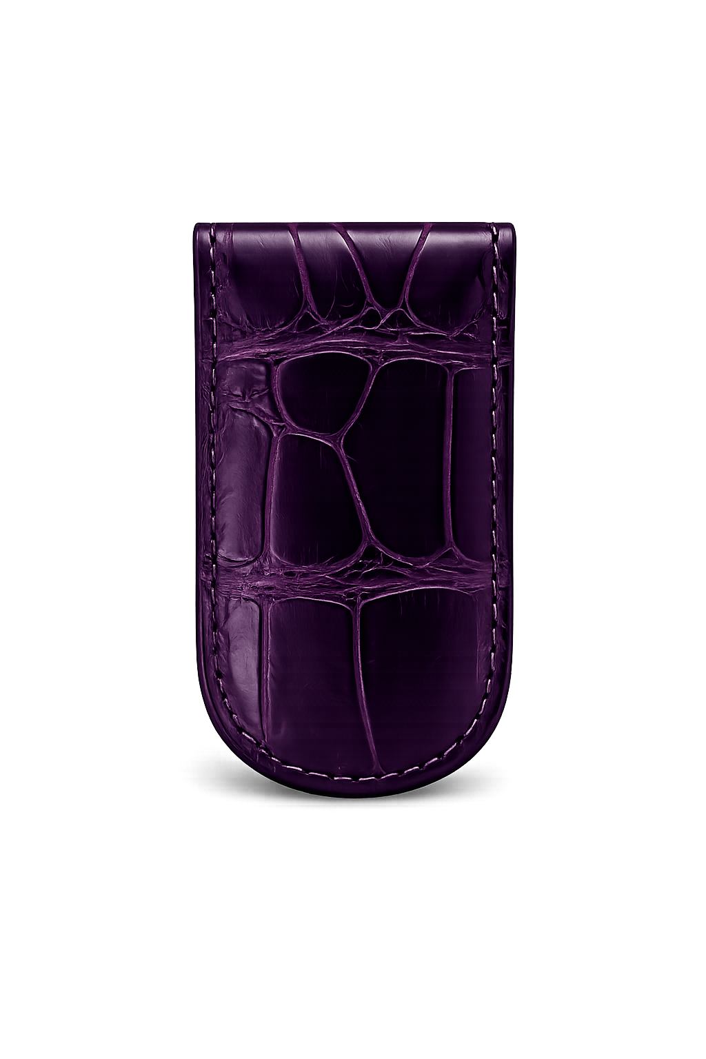 Money Clip in Alligatore