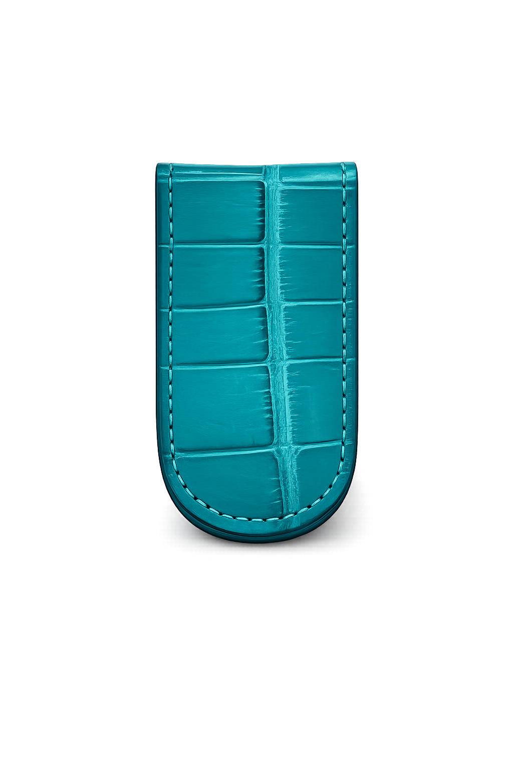 Money Clip in Alligatore