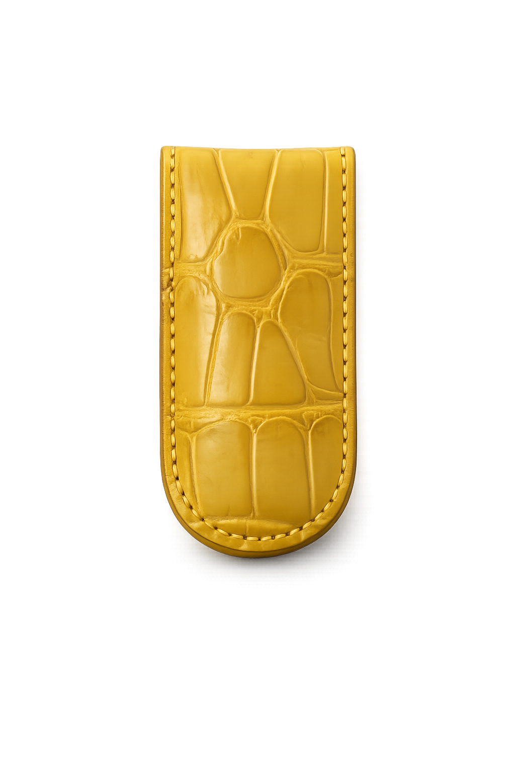 Money Clip in Alligatore