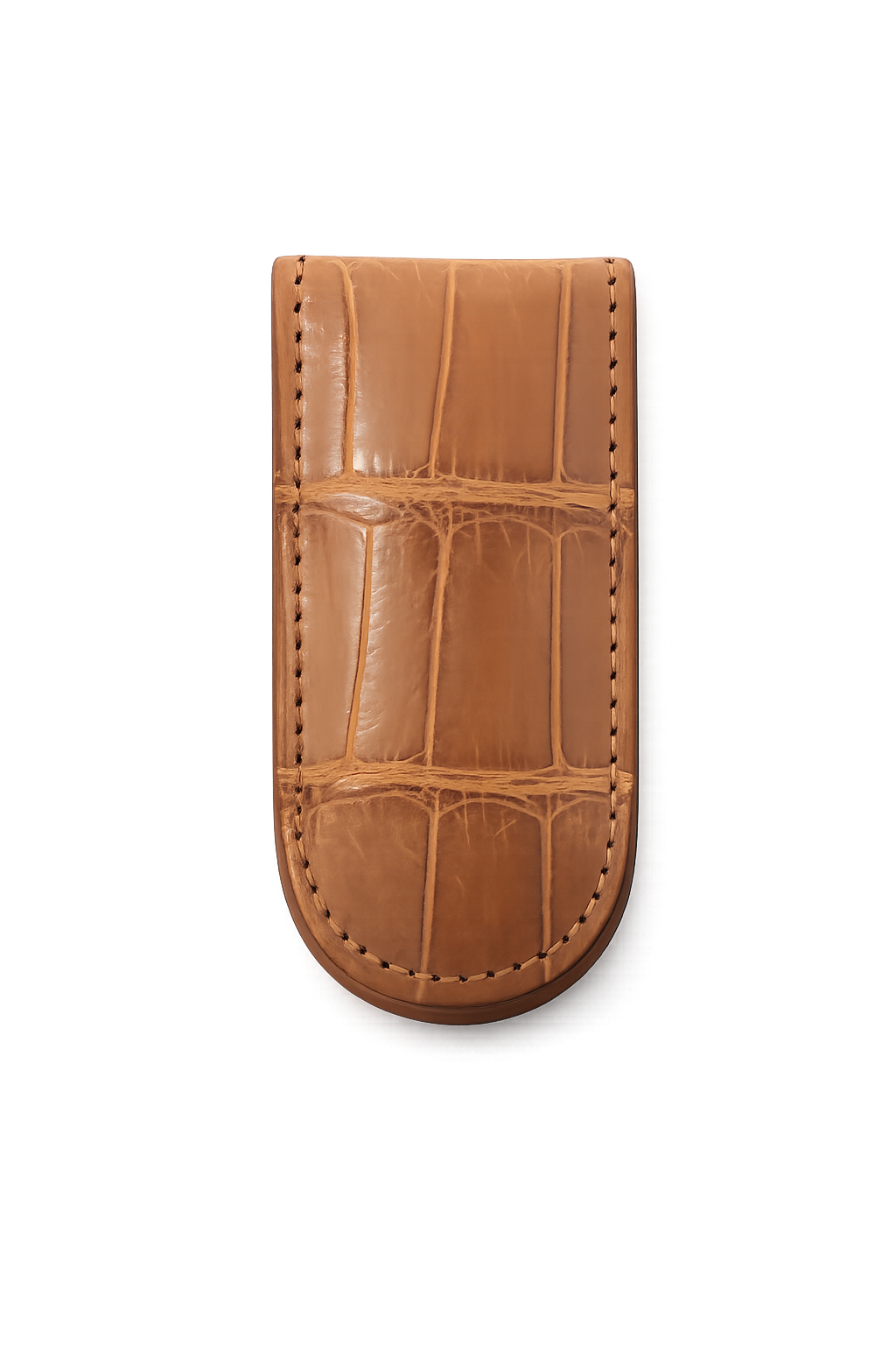 Money Clip in Alligatore