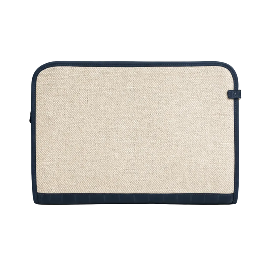 Porta Documenti in Canvas & Alligatore