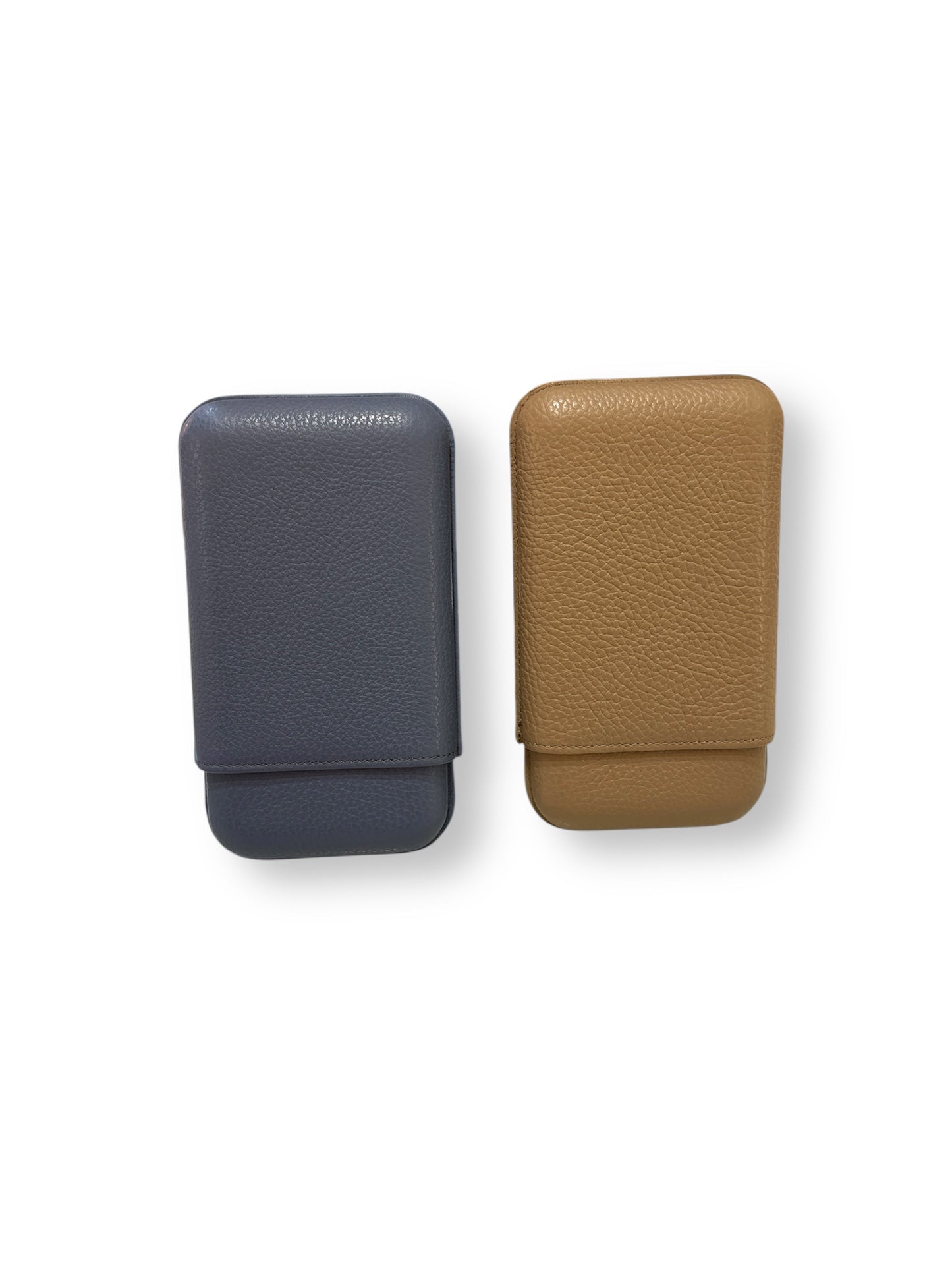 Portasigari Triplo in Pelle