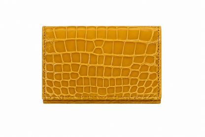 Porte-cartes de crédit de poche | Alligator brillant