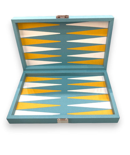 Petit Backgammon Turquoise