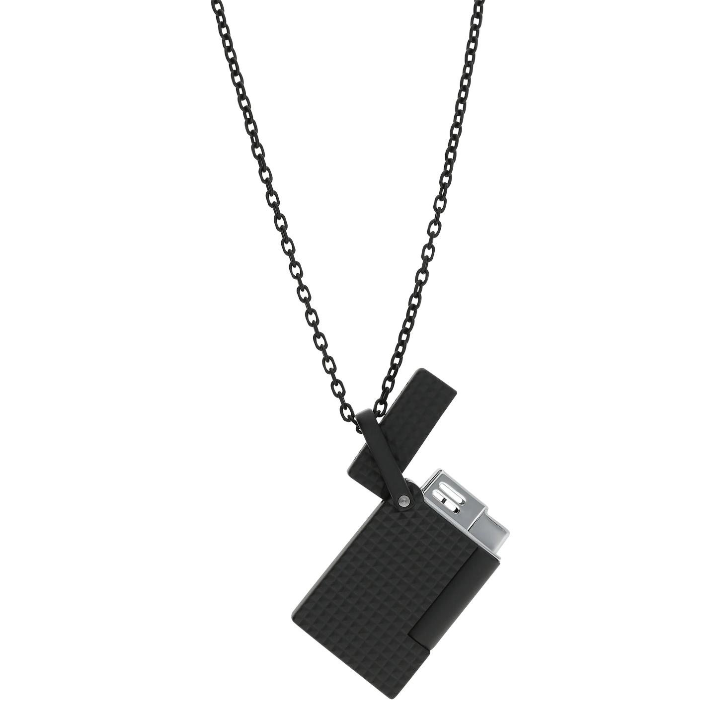 Accendino Testa di Diamante Nero