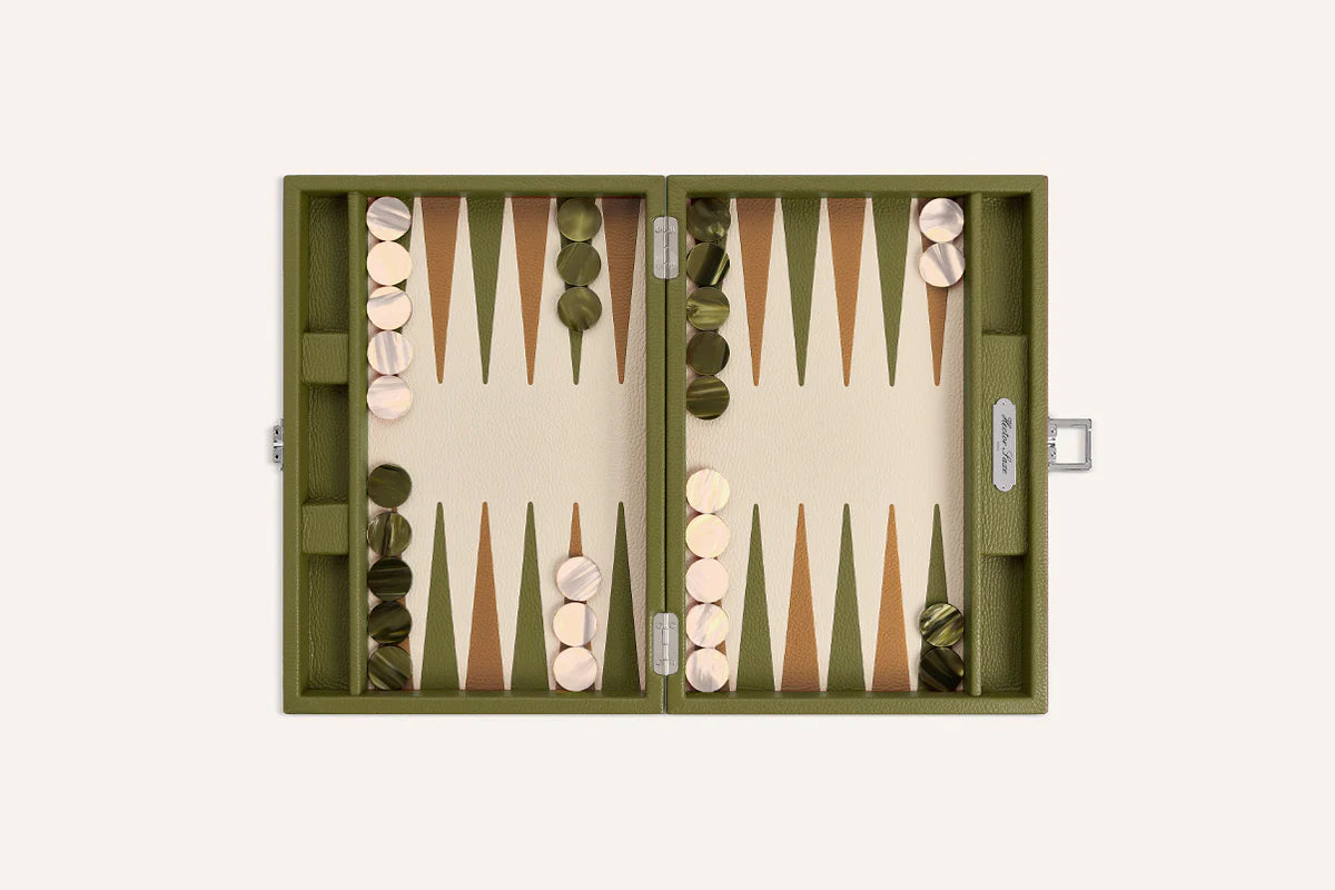 Backgammon - Medium Buffalo Blue