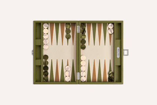 Backgammon Medio Kaki Chiaro