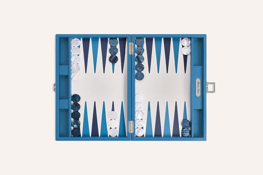Backgammon Medio Blu Chiaro