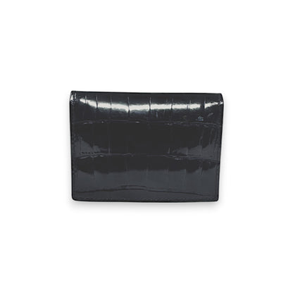 Pocket Credit Card Holder | Shiny Alligator