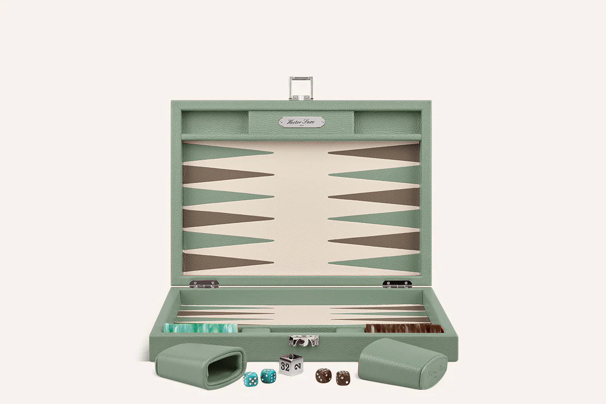 Backgammon - Medium Buffalo Blue