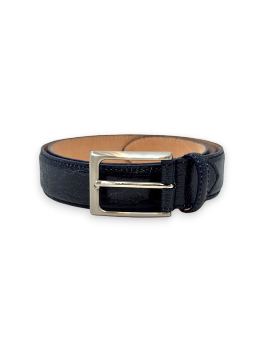 Belt | Ostrich Paw | Night Blue