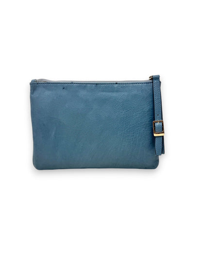 Pochette combinée en autruche